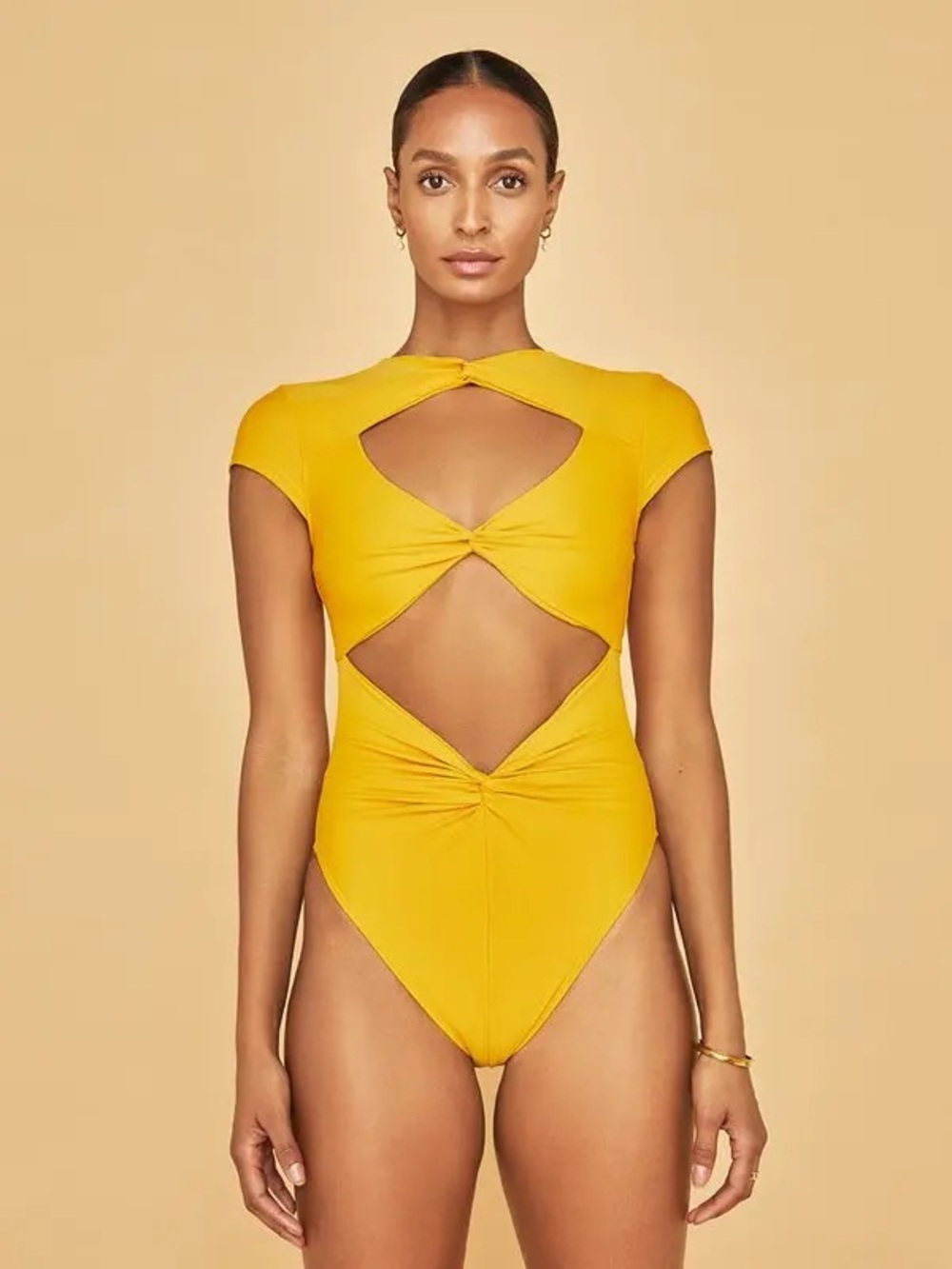 Andrea Iyamah Aluna one-piece swimsuit